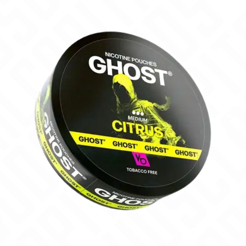 GHOST Medium 16mg Nicotine Pouches GHOST