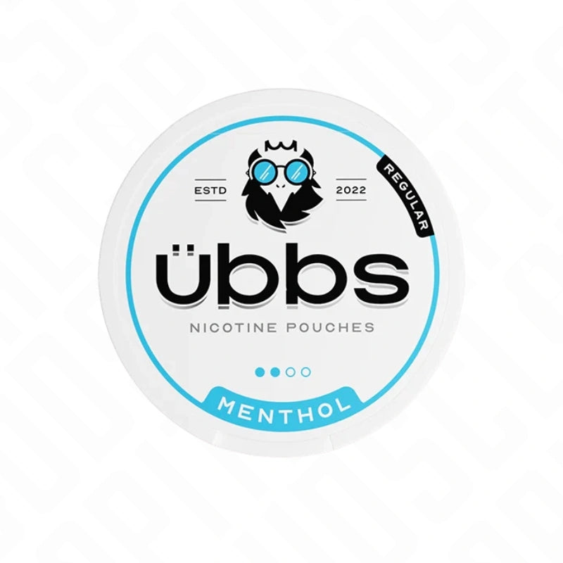 Übbs Menthol 6mg Nicotine Pouches Übbs